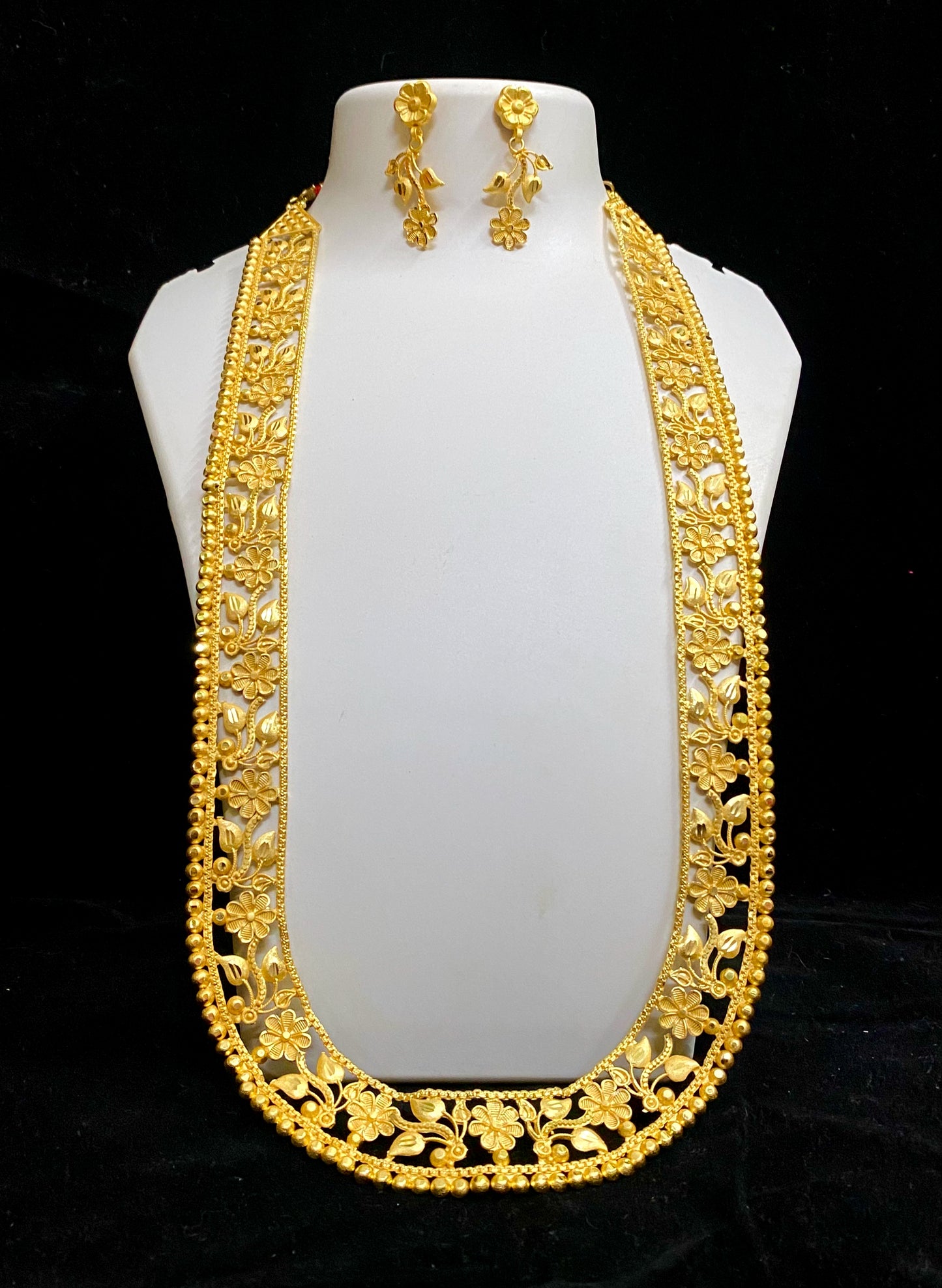 Copper based Gold plated long har for women