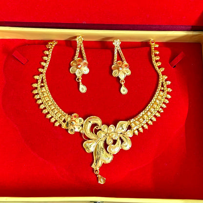 Gold plated necklace