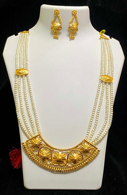 Gold plated long har for women