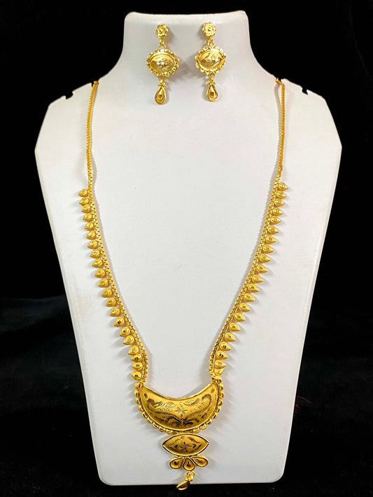 Gold plated long har for women