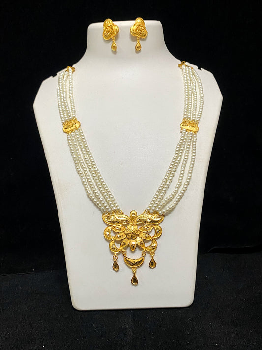 Gold plated Pearl sita har